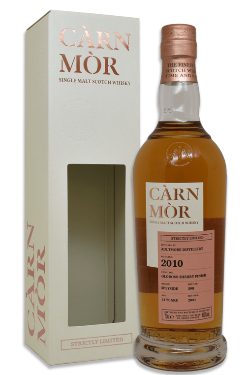 Carn Mor Strictly Limited Aultmore 2010 Single Malt Scotch Whisky 卡蒙嚴選系列Aultmore 2010單一麥芽蘇格蘭威士忌