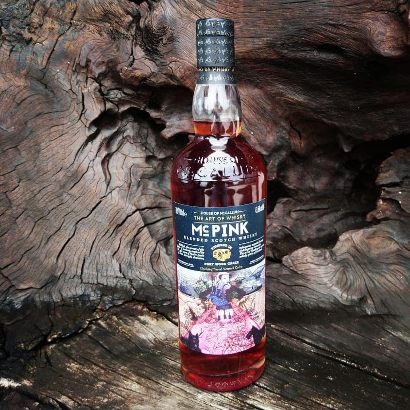 麥卡勒姆Mc Pink藝術家系列精釀蘇格蘭調和威士忌