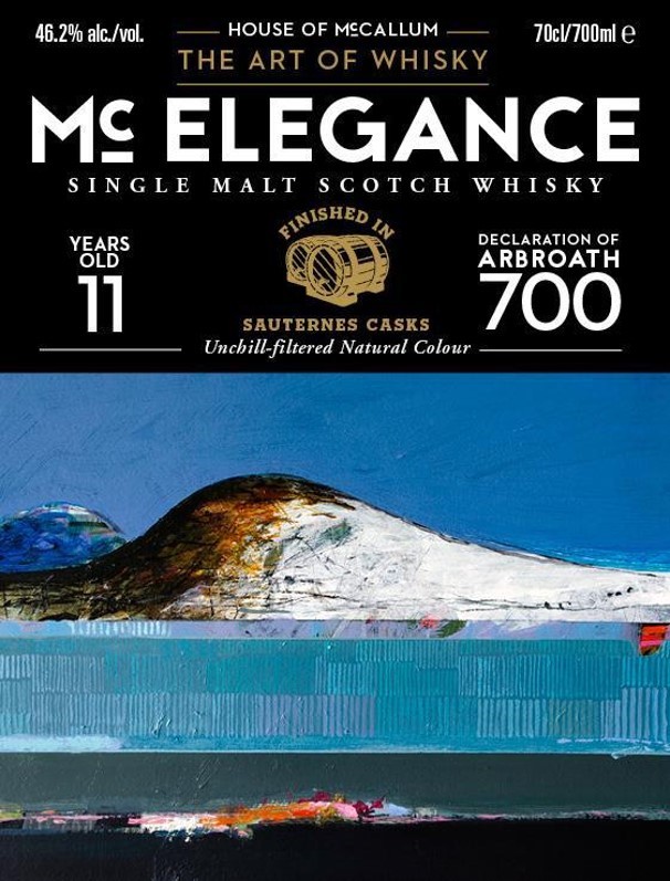 麥卡勒姆阿布羅斯Mc Elegance 2009單一麥芽蘇格蘭威士忌