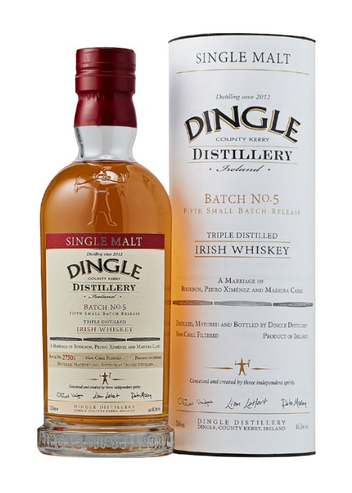 DD201 Dingle Single Malt Irish Whiskey Batch no.5丁格爾小批量單一麥芽愛爾蘭威士忌