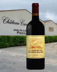 La Gabare de Croizet-Bages 貝奇二軍古堡紅葡萄酒
